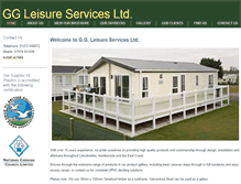 Tablet Screenshot of ggleisure.com
